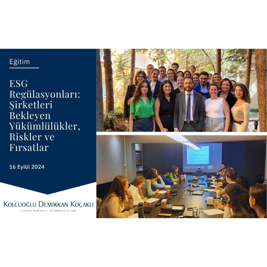 ESG Regulations Training Kolcuoğlu